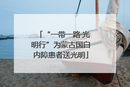 “一带一路·光明行”为蒙古国白内障患者送光明