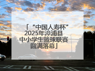 “中国人寿杯”2025年漳浦县中小学生篮球联赛圆满落幕