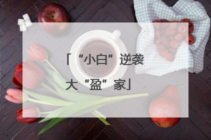 “小白”逆袭大“盈”家