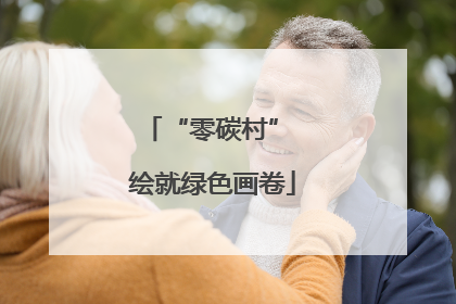 “零碳村” 绘就绿色画卷