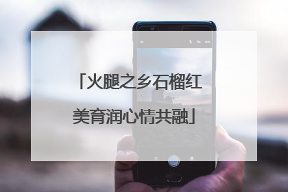 火腿之乡石榴红 美育润心情共融