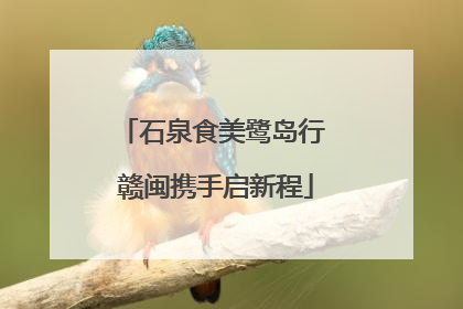 石泉食美鹭岛行 赣闽携手启新程