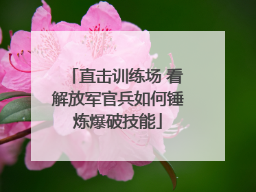 直击训练场 看解放军官兵如何锤炼爆破技能