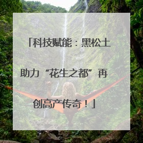 科技赋能：黑松土助力“花生之都”再创高产传奇！