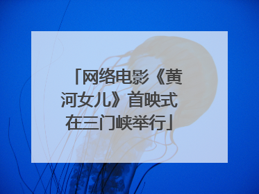 网络电影《黄河女儿》首映式在三门峡举行