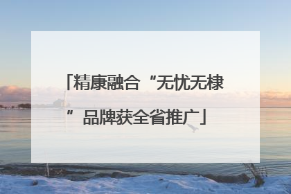 精康融合“无忧无棣”品牌获全省推广