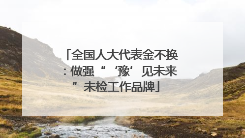 全国人大代表金不换：做强“‘豫’见未来”未检工作品牌