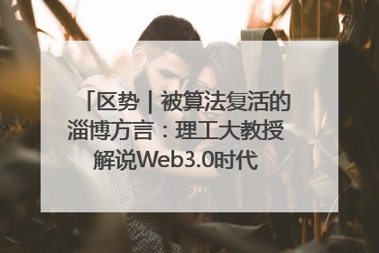 区势｜被算法复活的淄博方言：理工大教授解说Web3.0时代声音传播密码