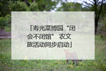 寿光菜博园“闭会不闭馆” 农文旅活动同步启动