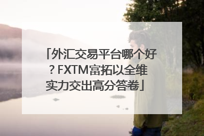 外汇交易平台哪个好？FXTM富拓以全维实力交出高分答卷