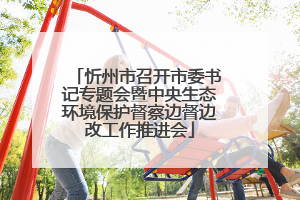 忻州市召开市委书记专题会暨中央生态环境保护督察边督边改工作推进会