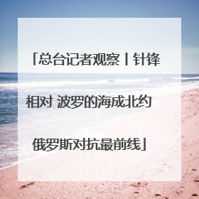 总台记者观察丨针锋相对 波罗的海成北约俄罗斯对抗最前线