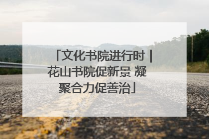 文化书院进行时｜花山书院促新景 凝聚合力促善治