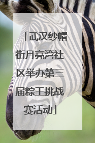 武汉纱帽街月亮湾社区举办第三届粽王挑战赛活动