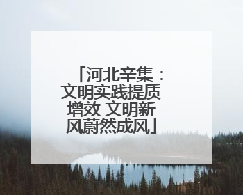河北辛集：文明实践提质增效 文明新风蔚然成风