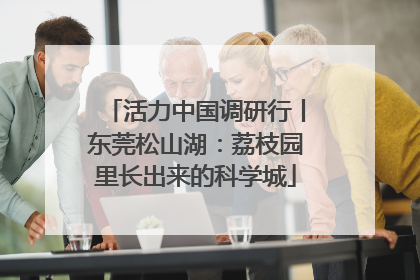 活力中国调研行丨东莞松山湖：荔枝园里长出来的科学城