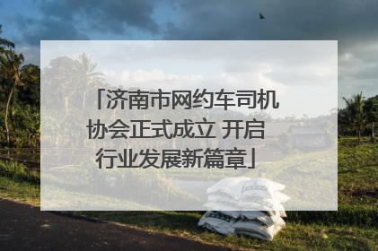 济南市网约车司机协会正式成立 开启行业发展新篇章