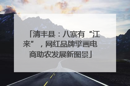 清丰县：八寨有“江来”，网红品牌擘画电商助农发展新图景