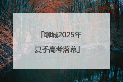 聊城2025年夏季高考落幕