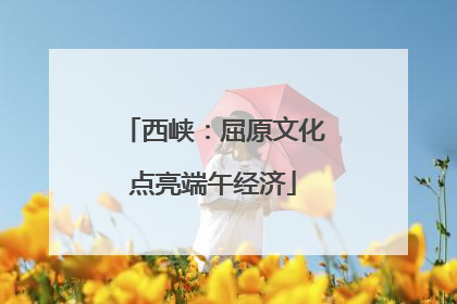 西峡：屈原文化点亮端午经济