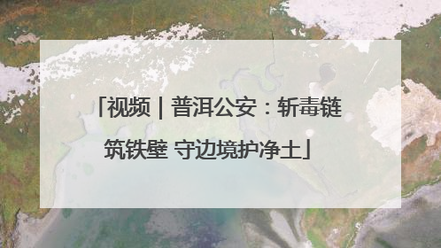 视频｜普洱公安：斩毒链筑铁壁 守边境护净土
