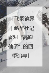 飞羽镜界｜新华社记者对“高原仙子”的四季追寻