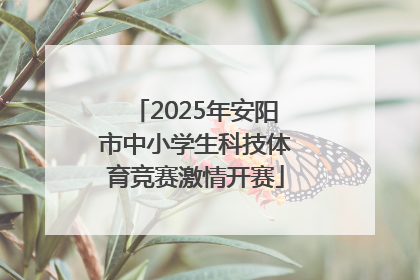 2025年安阳市中小学生科技体育竞赛激情开赛