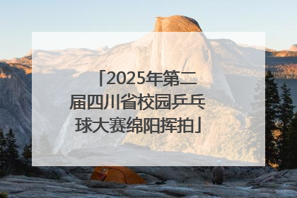 2025年第二届四川省校园乒乓球大赛绵阳挥拍