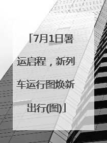 7月1日暑运启程，新列车运行图焕新出行(图)